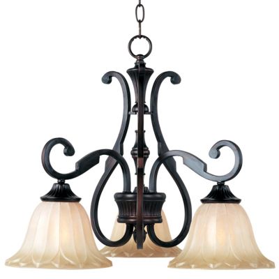 Allentown 3 Light Chandelier by Maxim Lighting - Starlight Lighting USA and Canada